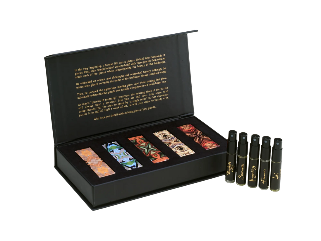 Puzzle Parfum SET Daylight/Sarcastic/Purgatory/Fibonacci/Lal 5X2.5ML